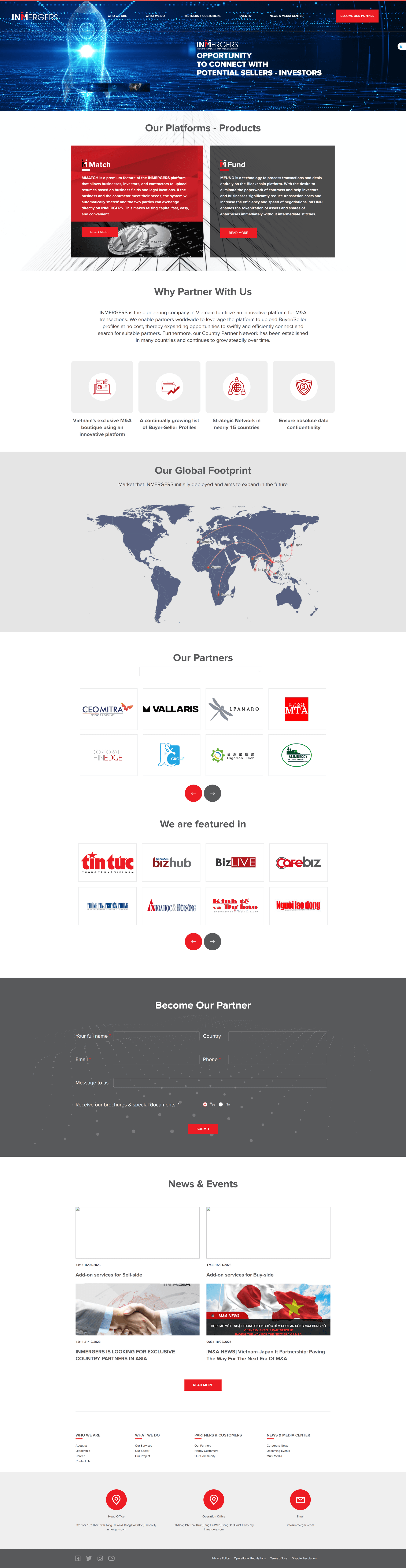 Website Inmerger Investment